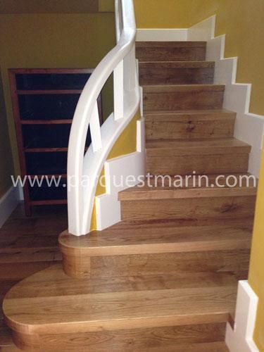 Parquets Marín escalera interior
