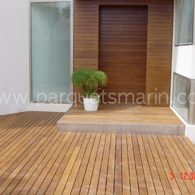 Parquets Marín tarima fachada