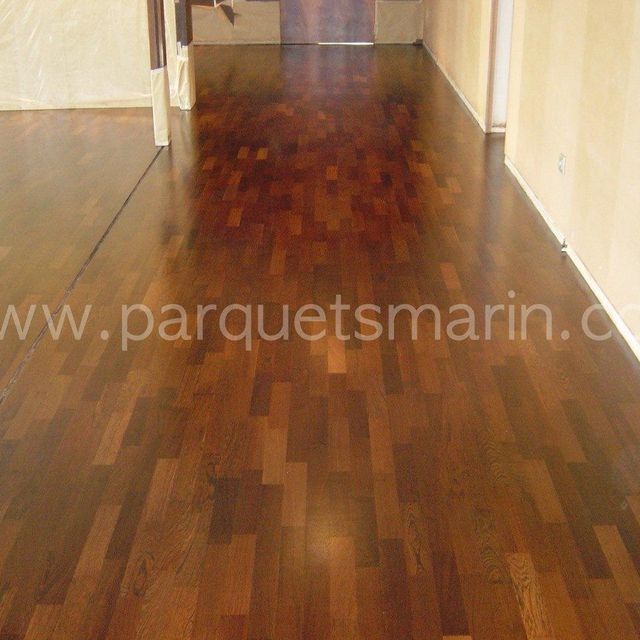 Parquets Marín tarima oscura