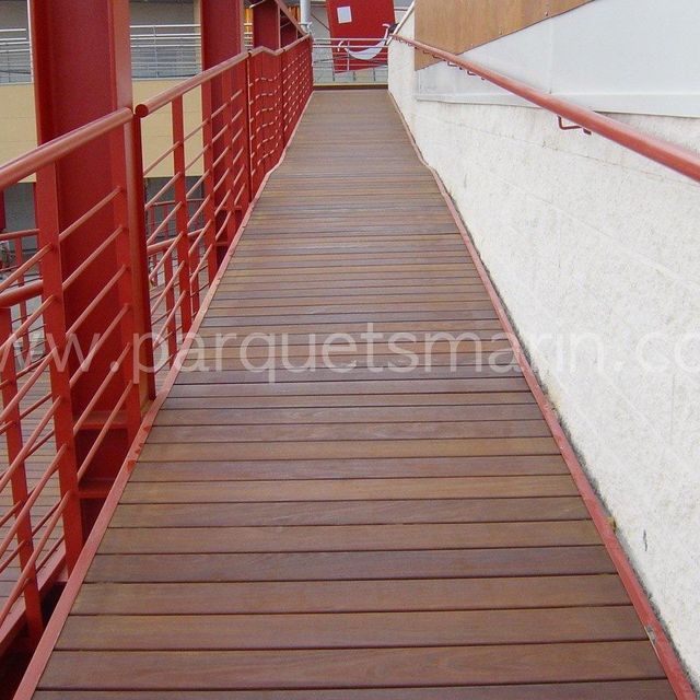 Parquets Marín tarima exterior
