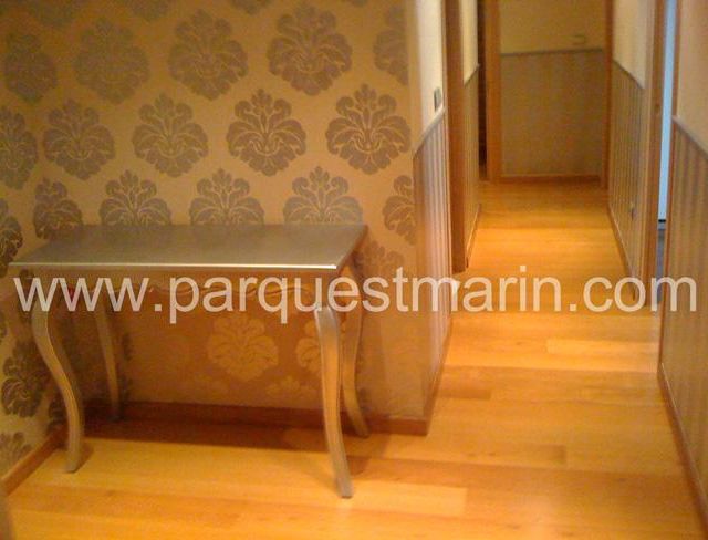 Parquets Marín tarima pasillo